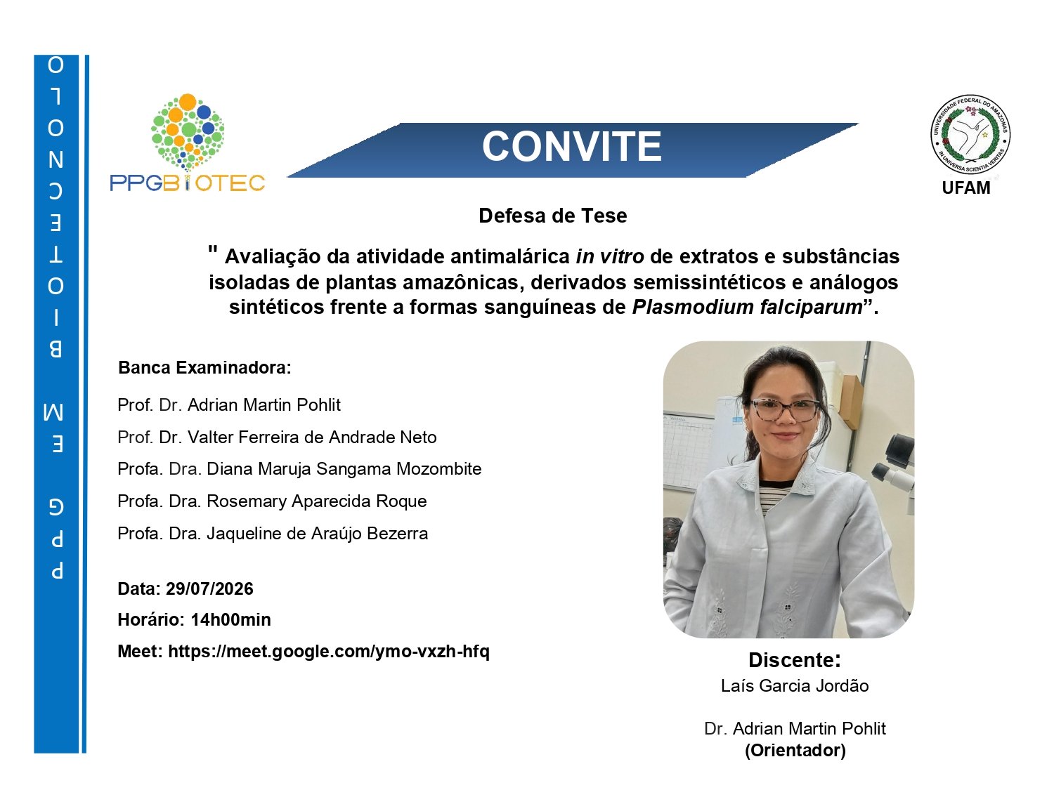 Defesa de Tese - Laís Garcia Jordão