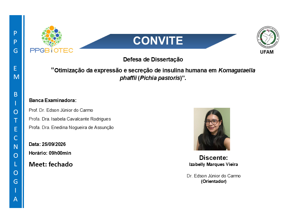 Defesa de Dissertação - Izabelly Marques Vieira